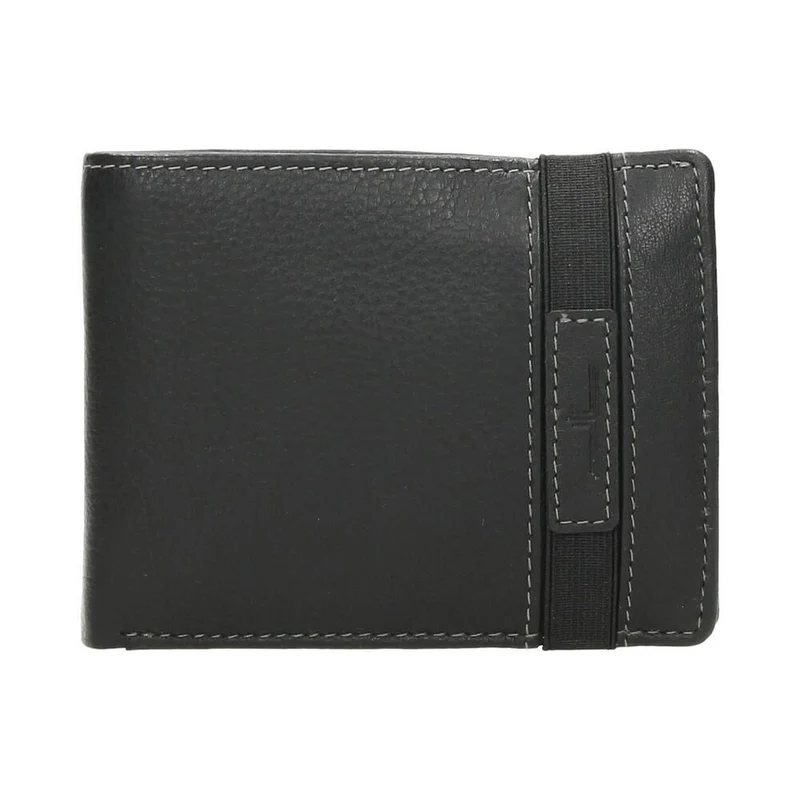Cartera De Piel Con Goma J.L
