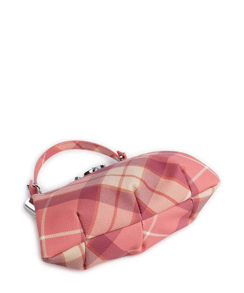 Vivienne Westwood Granny Frame Buccia D'Arancia Bolso de mano fraser pink