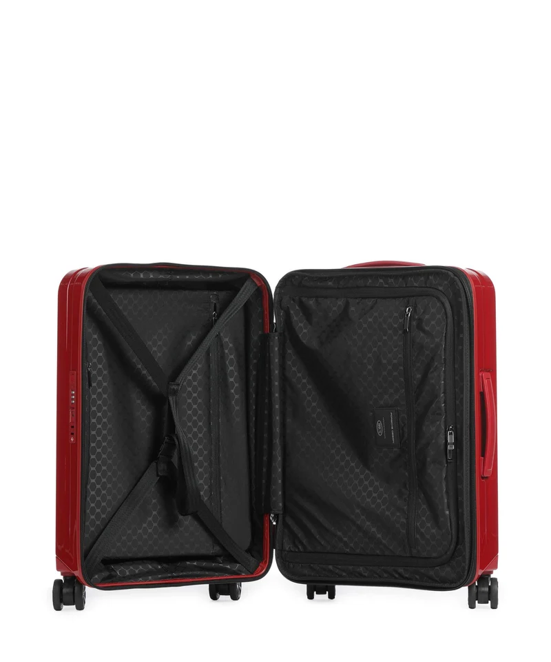 Porsche Design Roadster HC Exp Maleta con 4 ruedas carmine red