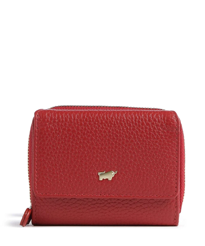 Braun Büffel Asti Monedero red
