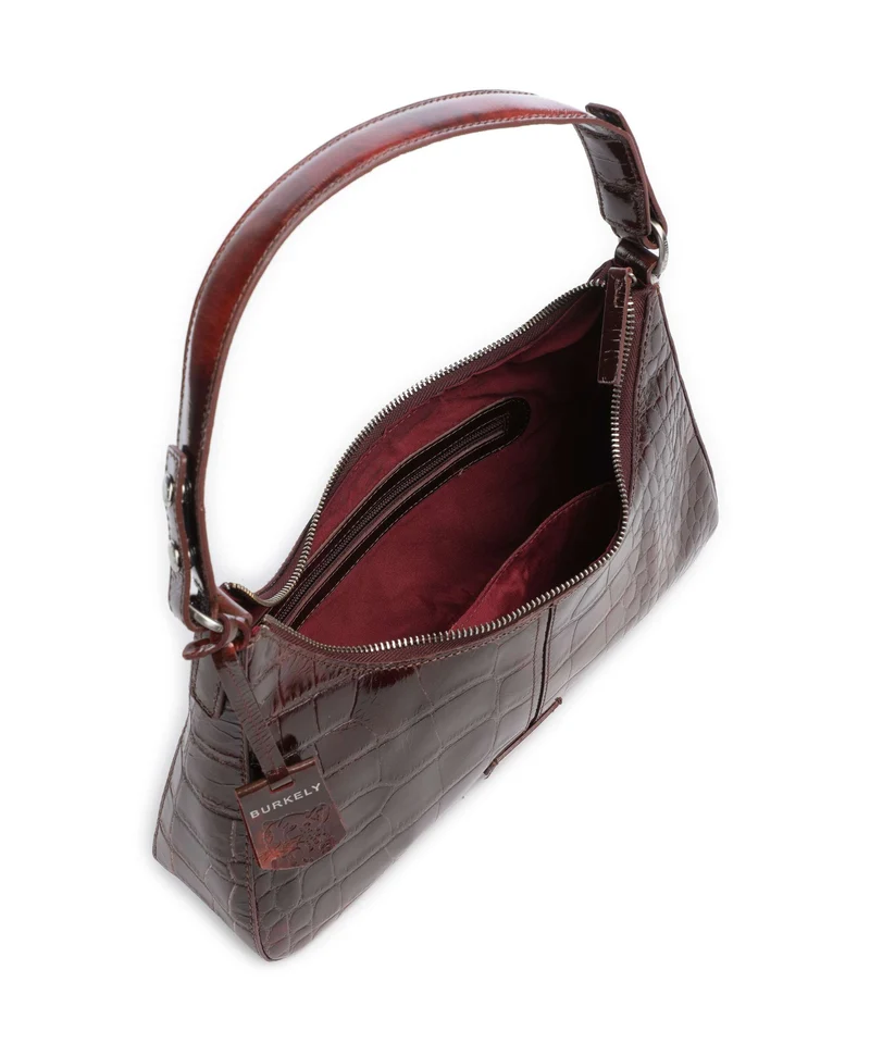 Burkely Cool Colbie Bolso de hombro burgundy patent