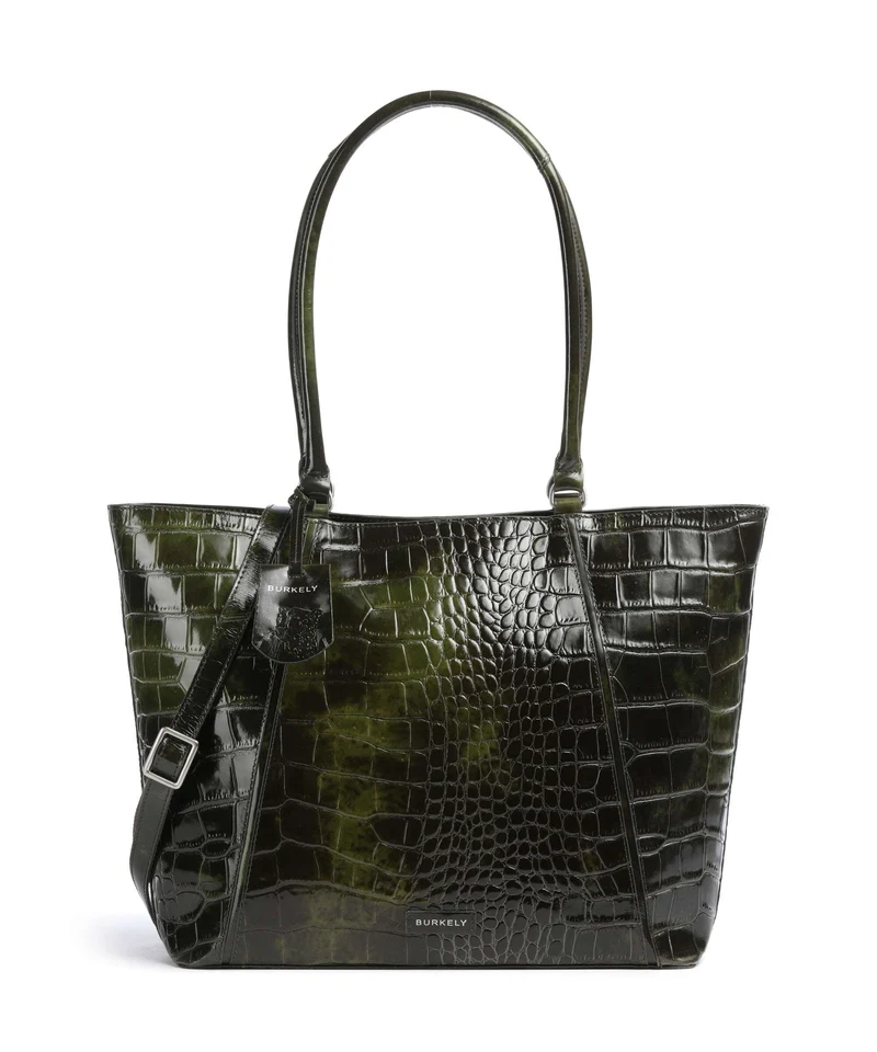 Burkely Cool Colbie Bolsa shopping olive patent