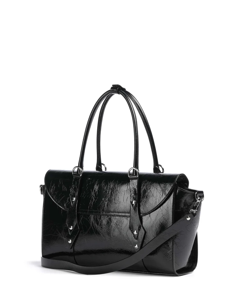 Vivienne Westwood Bettina Naplak Medium Bolso de mano black