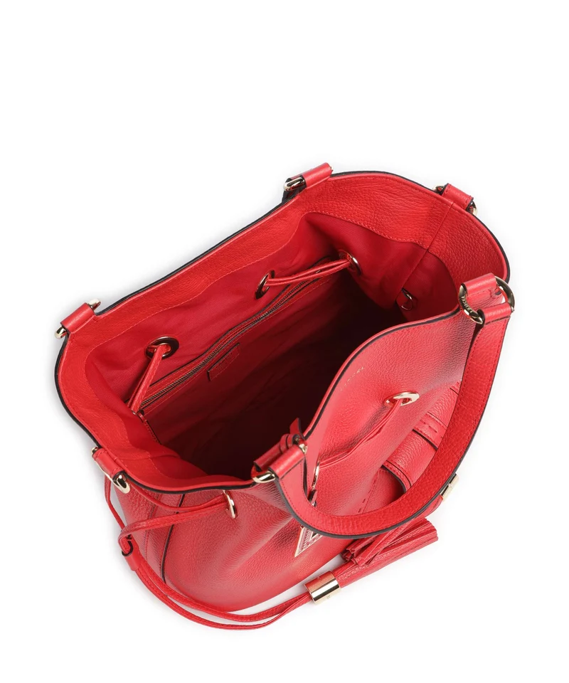 Lancel Premier Flirt M Bucket bolso de mano kiss red