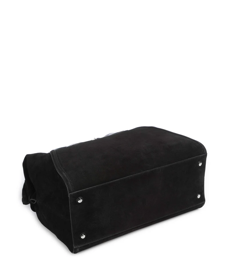 Vivienne Westwood Shirley Suede Bolsa shopping black