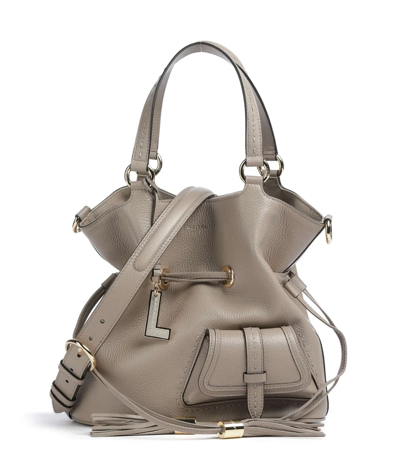 Lancel Premier Flirt M Bucket bolso de mano pebble