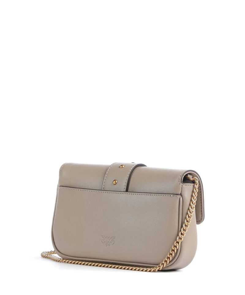 Pinko Love One Pocket Monedero grigio talpa/antique gold