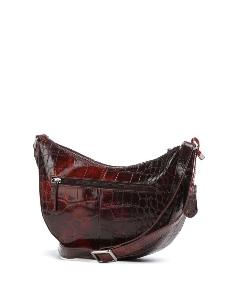 Burkely Cool Colbie Bandolera burgundy patent