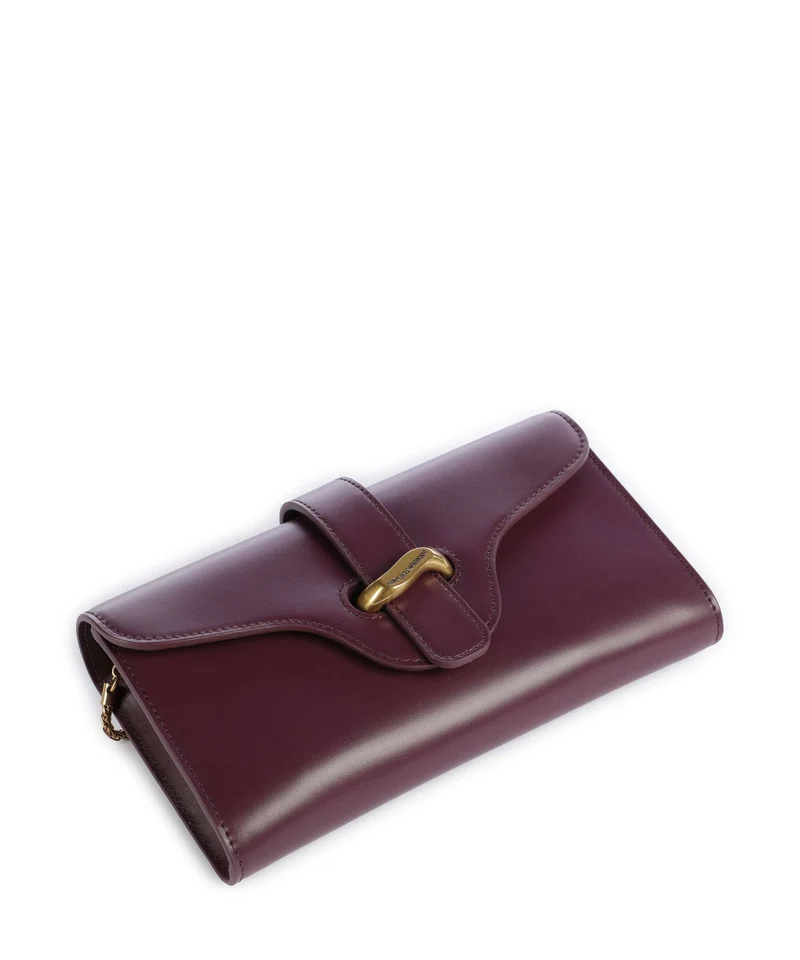 Emporio Armani Costanza Bandolera aubergine