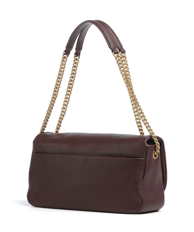 Pinko Click Soft Horizontal Chain Bolso de hombro castano intenso/antique gold