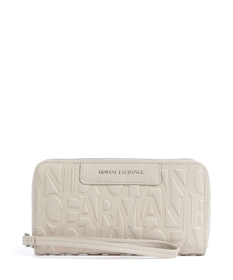 Armani Exchange Liz Monogram Monedero script