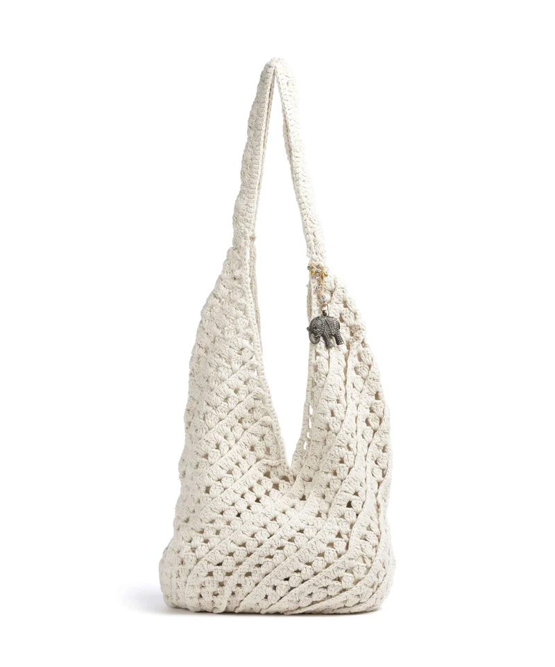 Anokhi Bolso de hobo white
