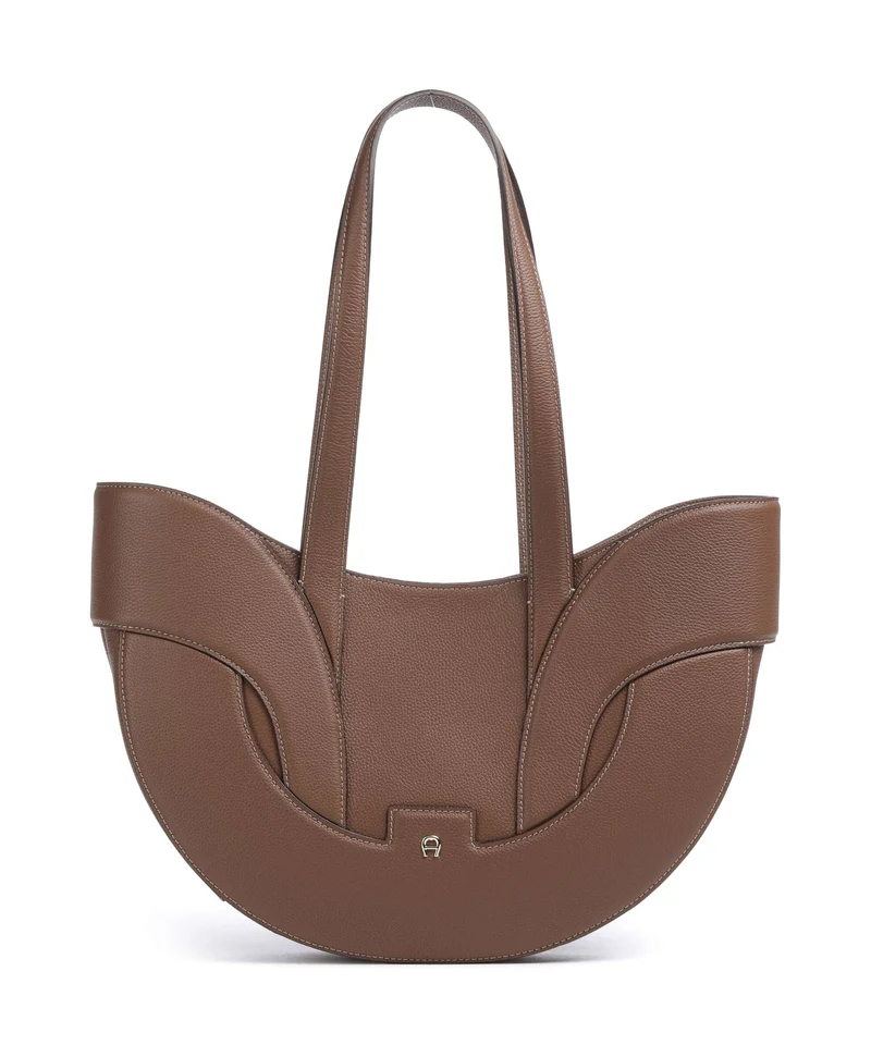 Aigner Sellina L Bolsa shopping saddle brown