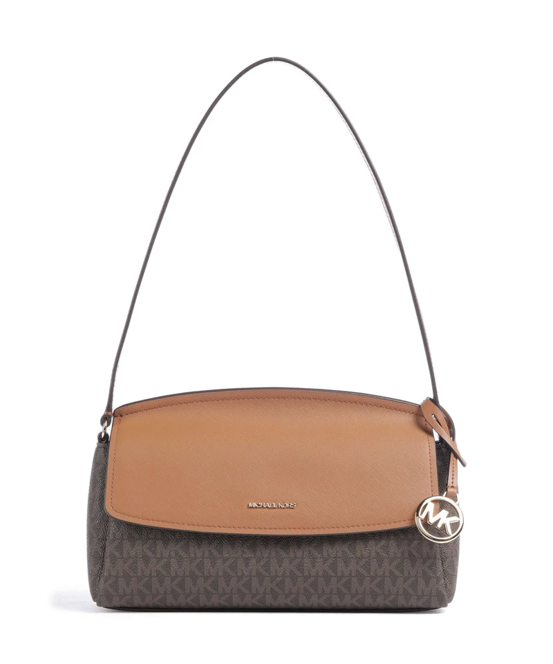 Michael Kors Landry Medium Bolso de hombro brown/acorn