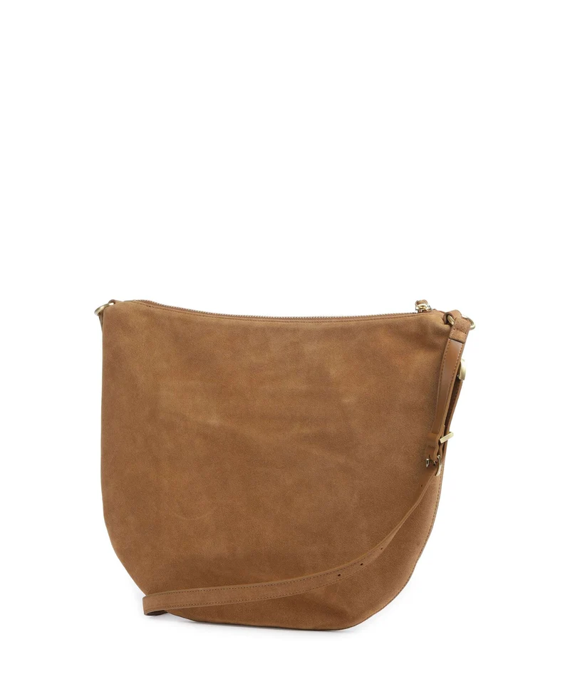 Pinko Luna Big Bolso de hobo marrone/caramella/matt gold