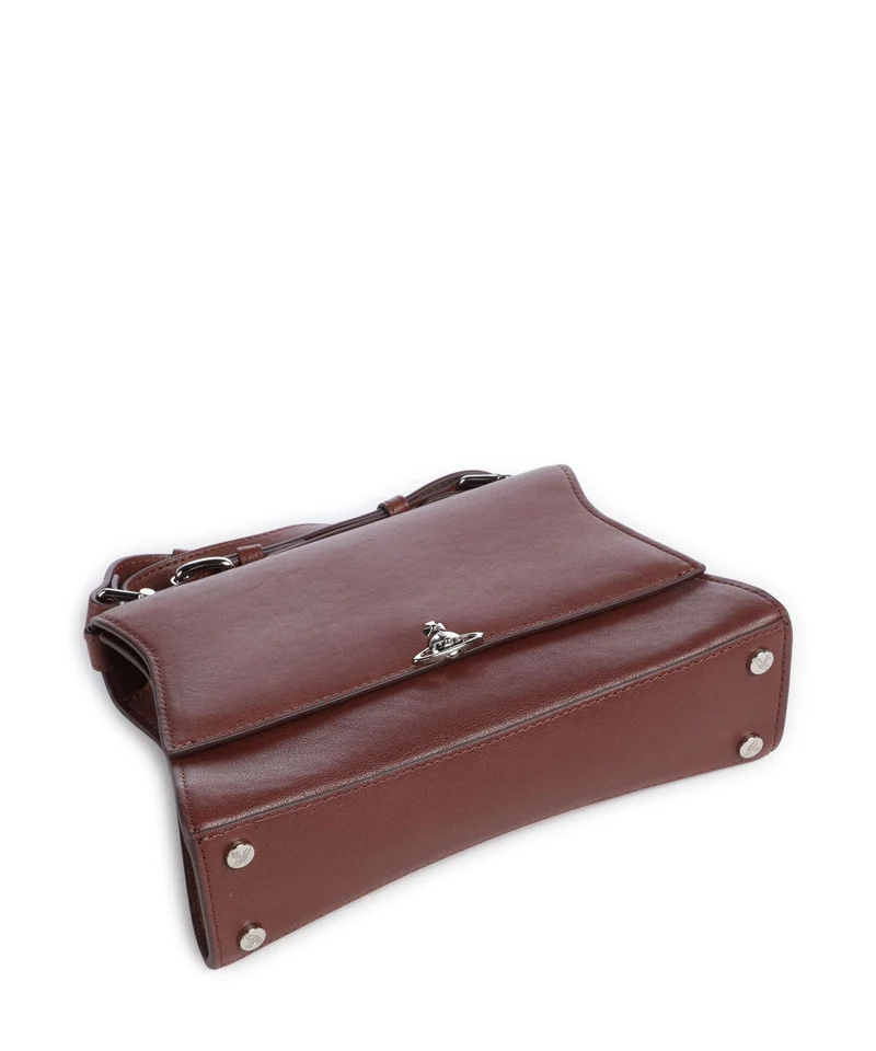Vivienne Westwood Bianca Supple Small Bolso de hombro chestnut