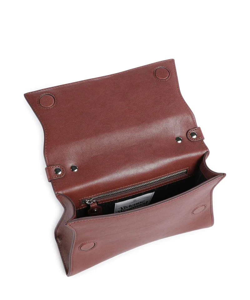 Vivienne Westwood Bianca Supple Small Bolso de hombro chestnut