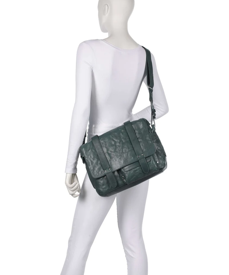 Aunts & Uncles Grandma's Luxury Club Mrs. Honey Pie Bolso de mensajero green jewel