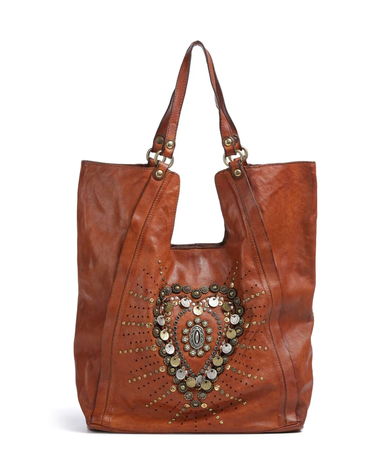 Campomaggi Bolsa shopping cognac