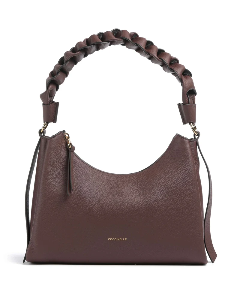 Coccinelle Boheme Grana Double Bolso de hombro berry/winter rose