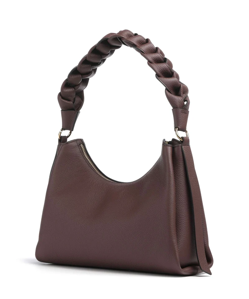 Coccinelle Boheme Grana Double Bolso de hombro berry/winter rose