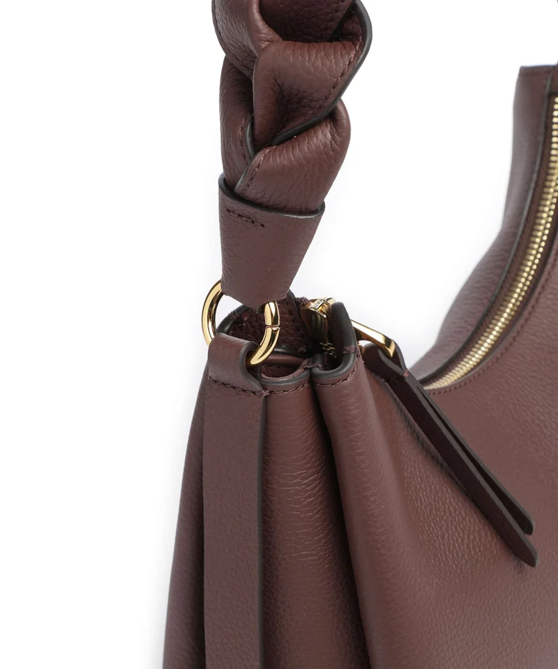 Coccinelle Boheme Grana Double Bolso de hombro berry/winter rose