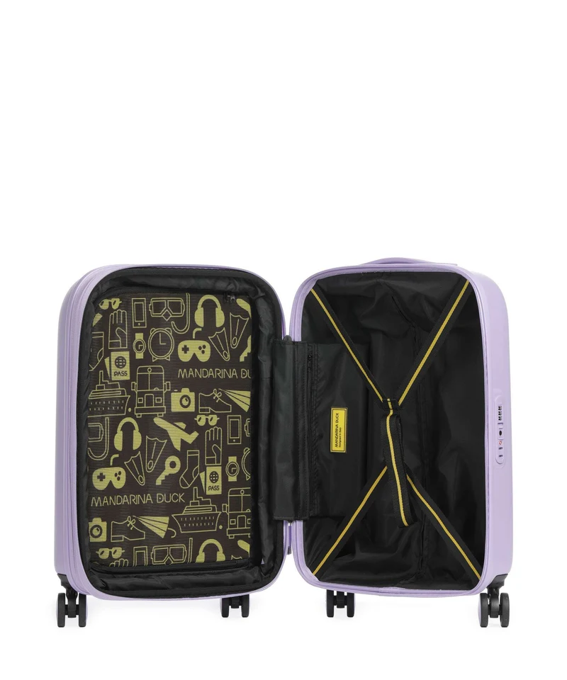 Mandarina Duck Logoduck+ Maleta con 4 ruedas frosty lilac