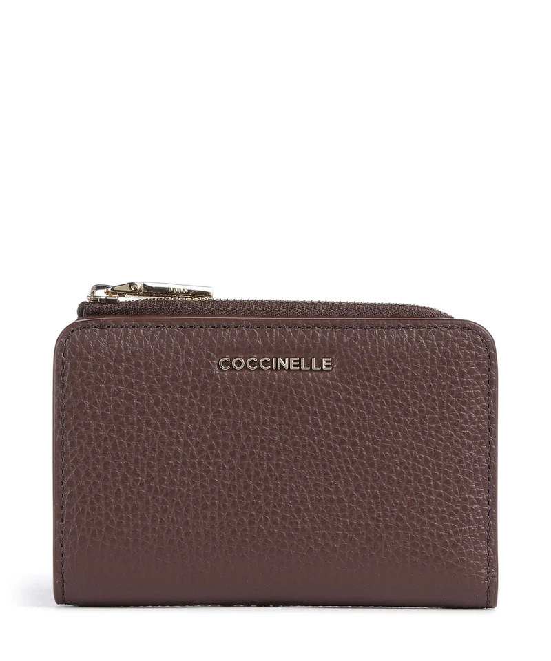 Coccinelle Metallic Soft Monedero berry