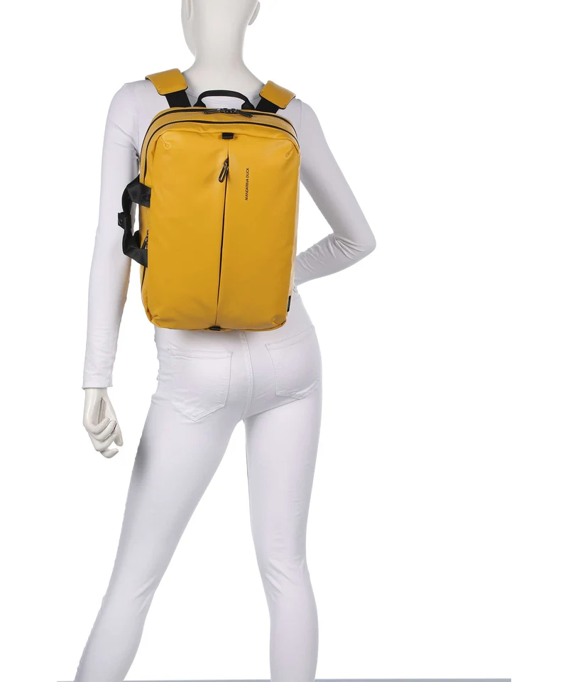 Mandarina Duck Eco Coated Bolso mochila duck yellow