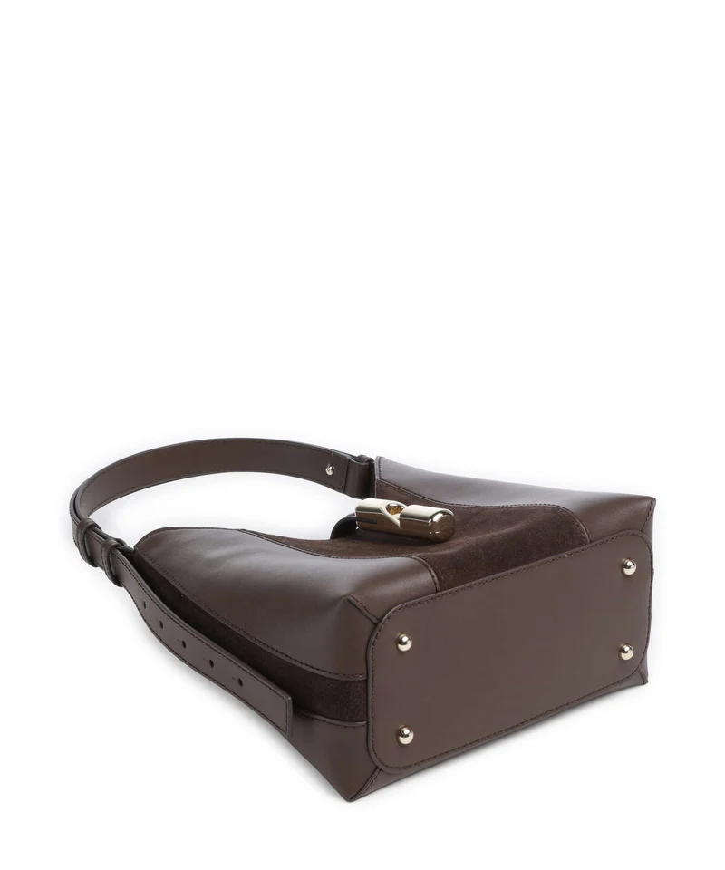 Furla Goccia S Bolso de hombro toni espresso