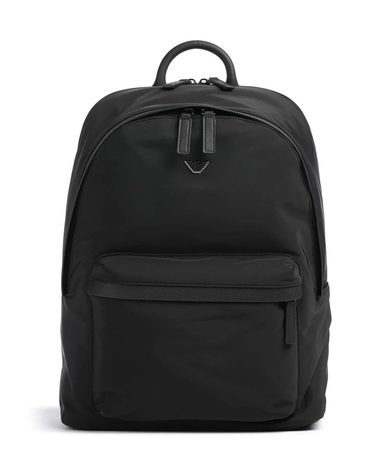 Emporio Armani Nylon Recycled Mochila black beauty