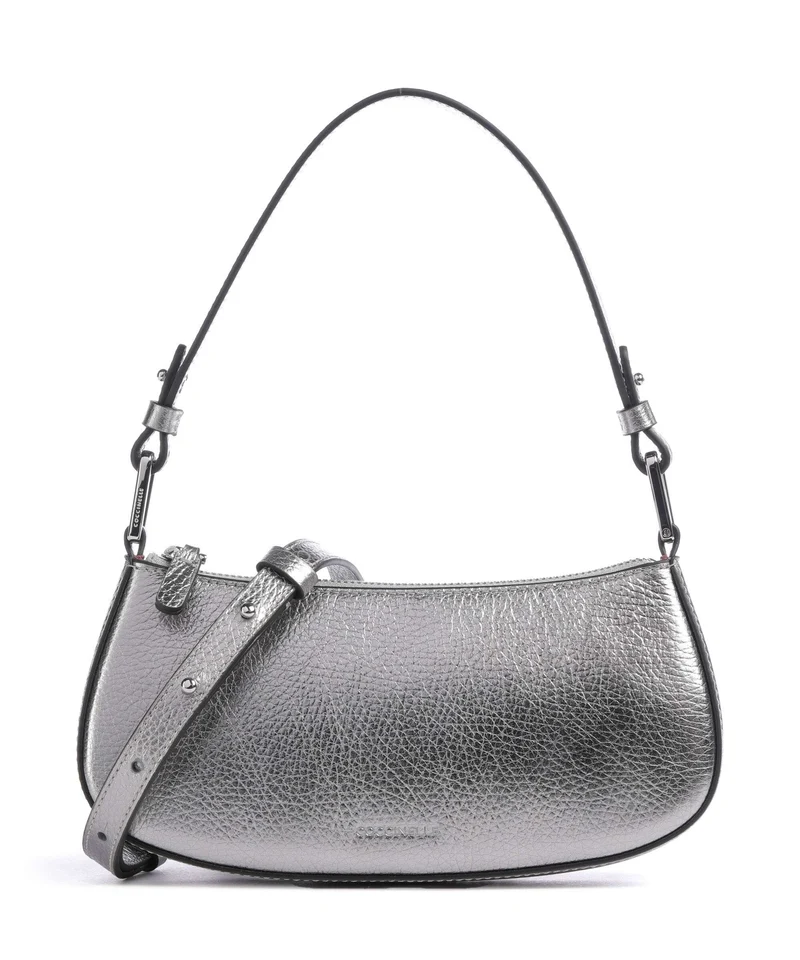 Coccinelle Merveille Bolso de hombro steel