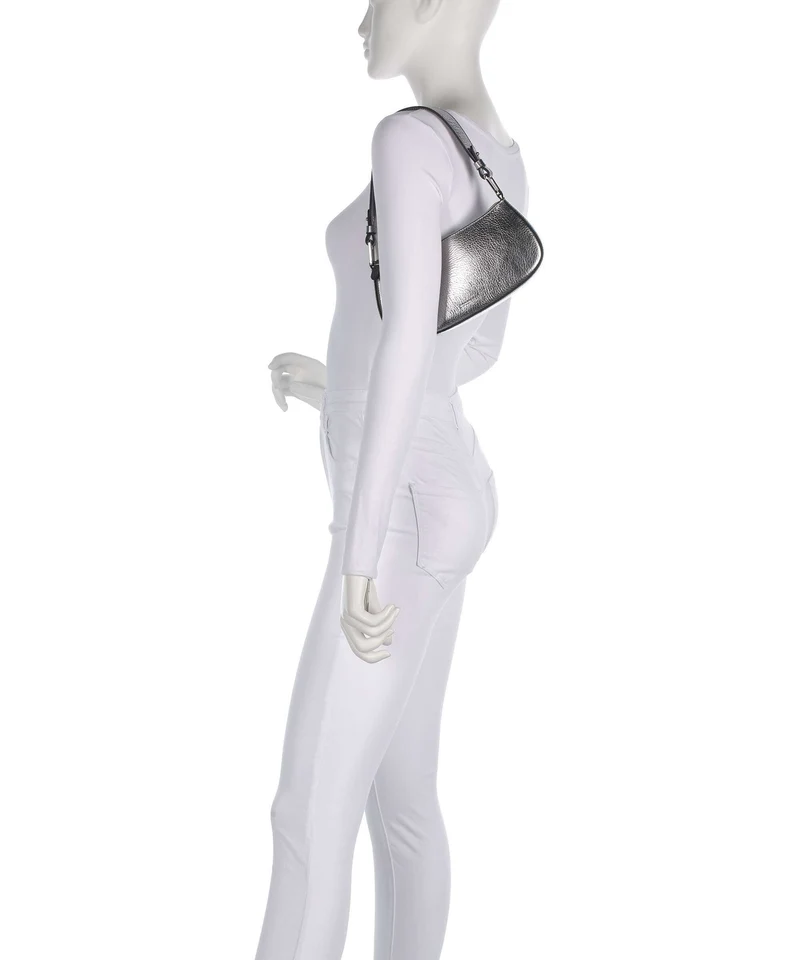 Coccinelle Merveille Bolso de hombro steel