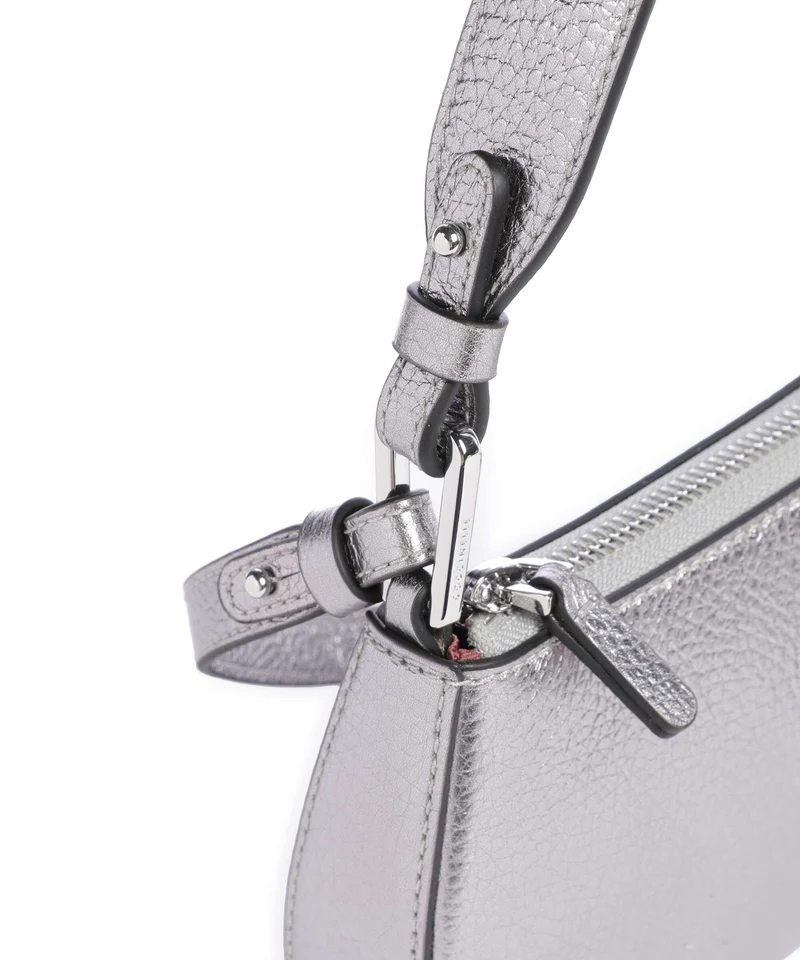 Coccinelle Merveille Bolso de hombro steel