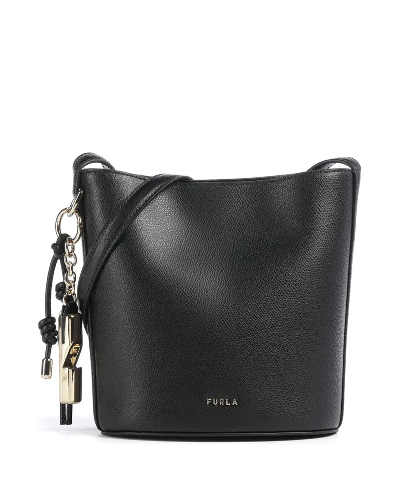 Furla Roxie Mini Bucket bolso de mano nero