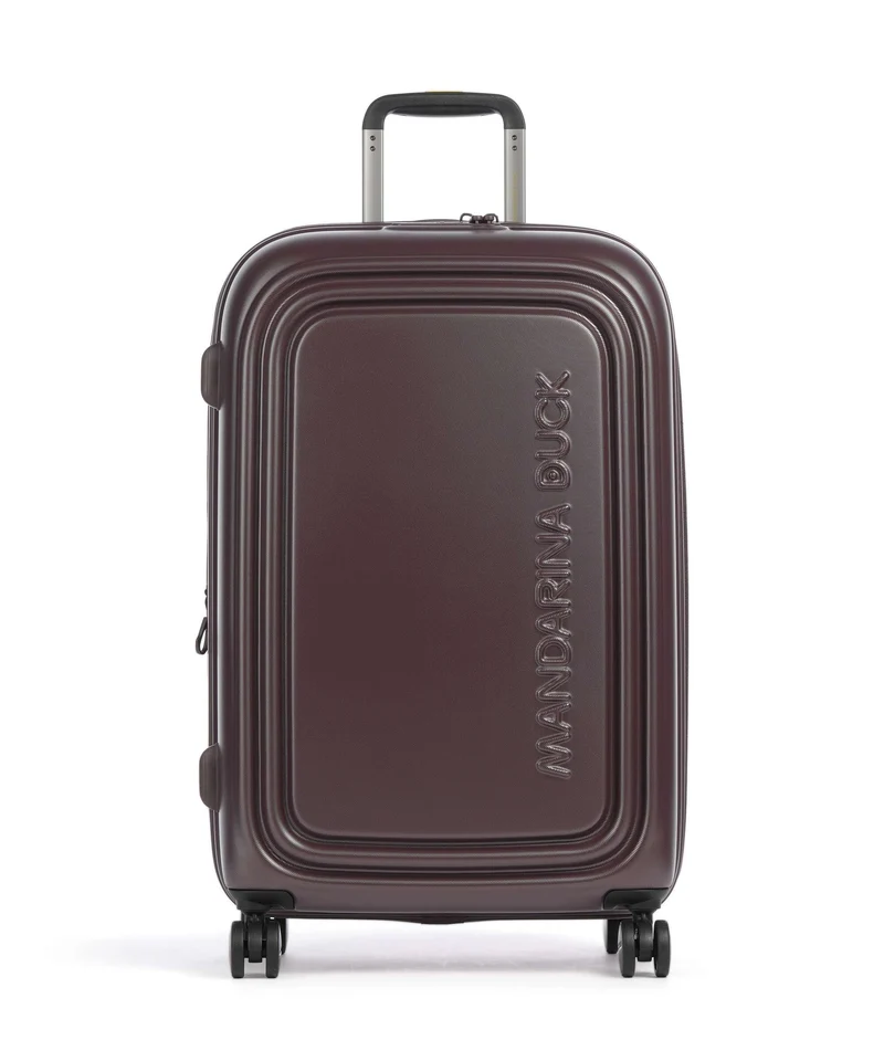 Mandarina Duck Logoduck+ Maleta con 4 ruedas choco ice