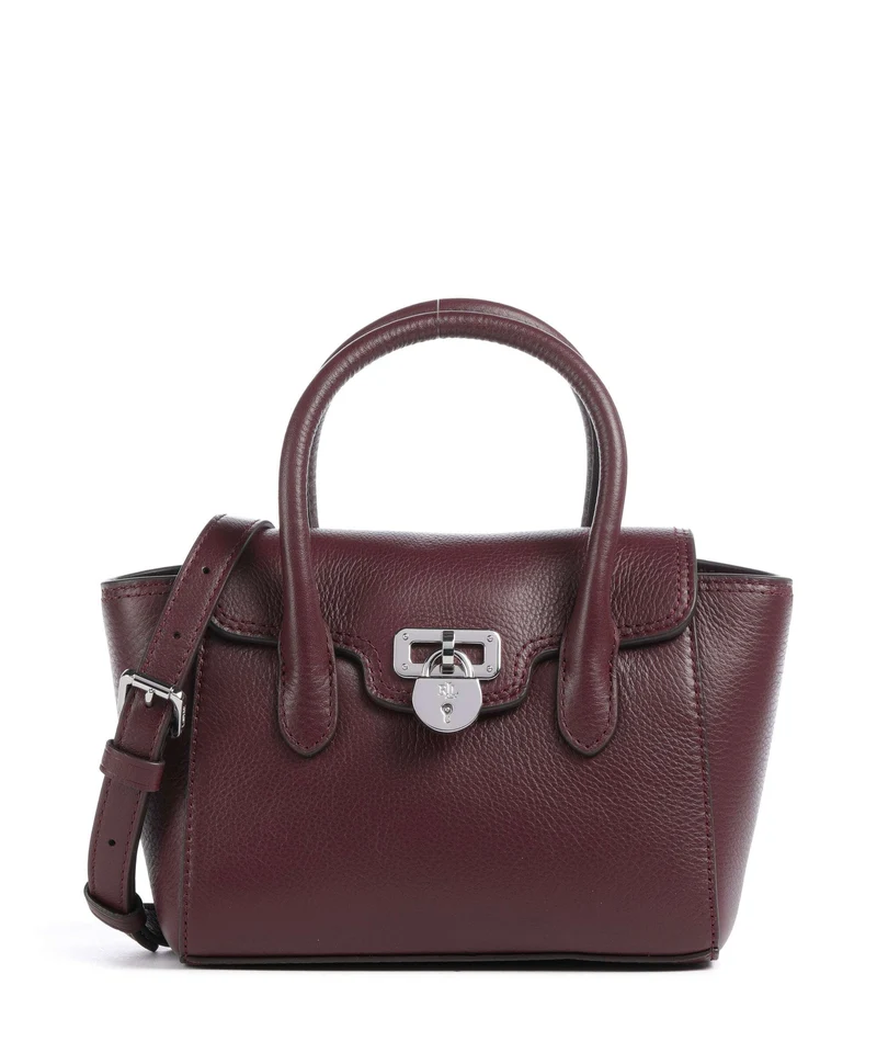 Lauren Ralph Lauren Tanner Small Bandolera dark garnet
