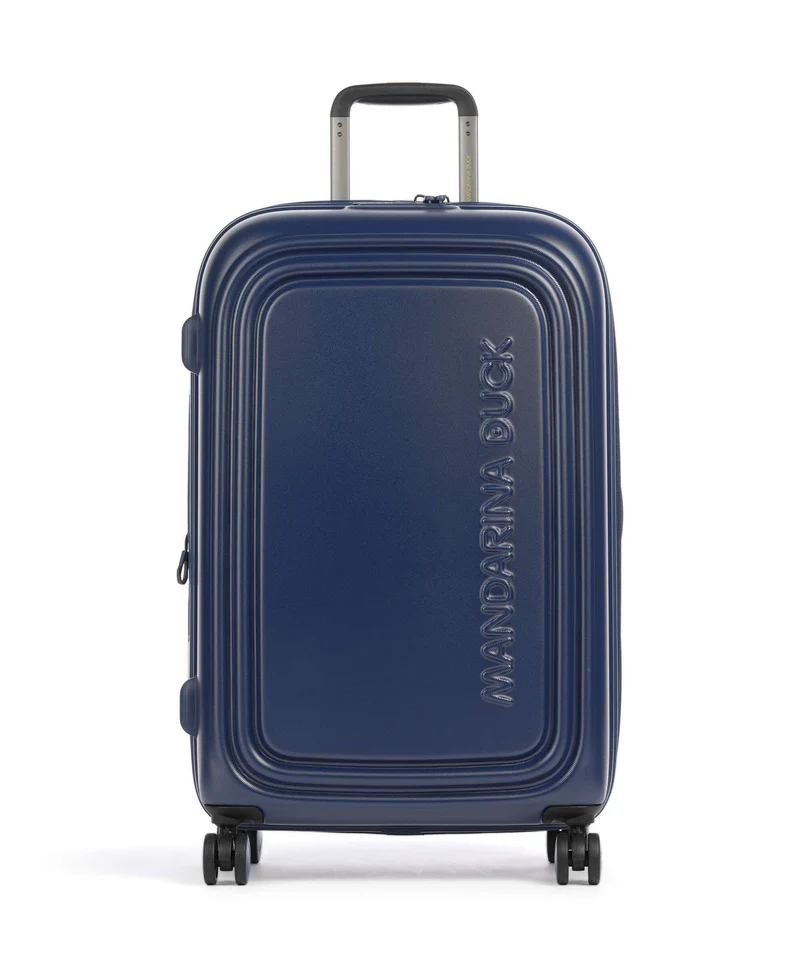 Mandarina Duck Logoduck+ Maleta con 4 ruedas deep blue