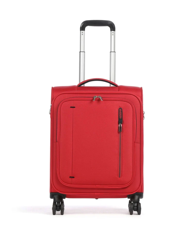 American Tourister Cloudrider S Maleta con 4 ruedas astral red
