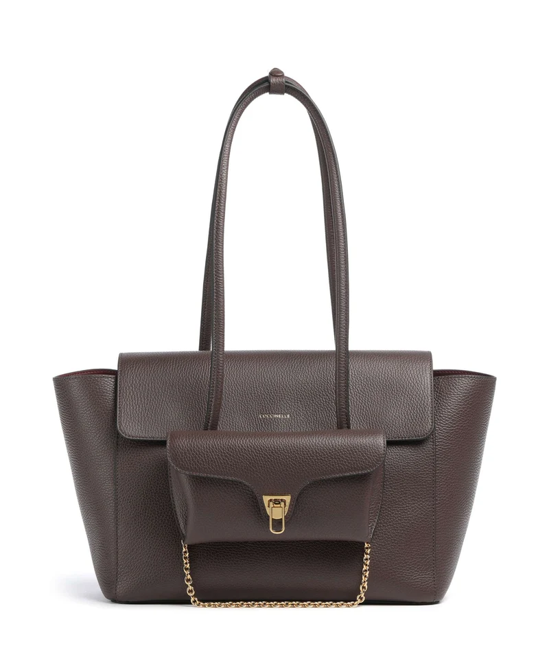 Coccinelle Beat Bolsa shopping brunette