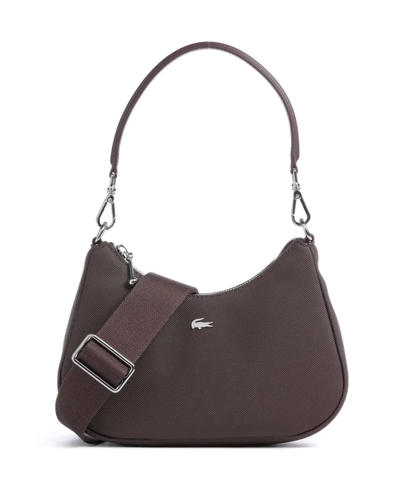 Lacoste Daily City Bolso de hombro fudge