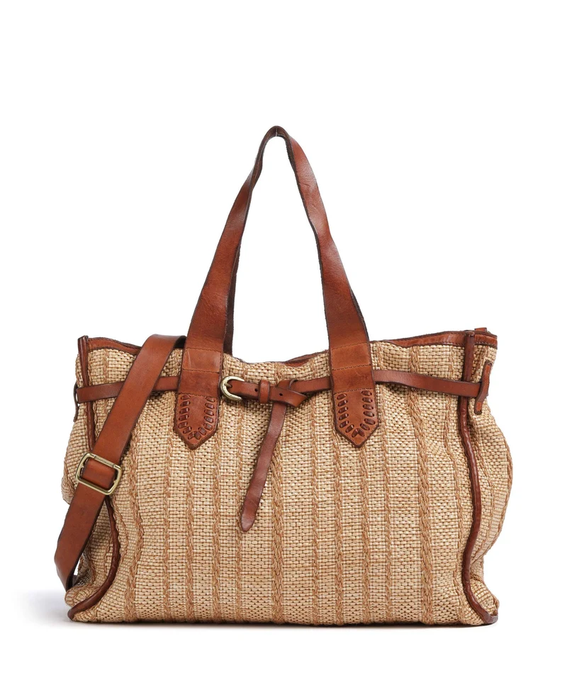 Campomaggi Bolsa shopping cognac