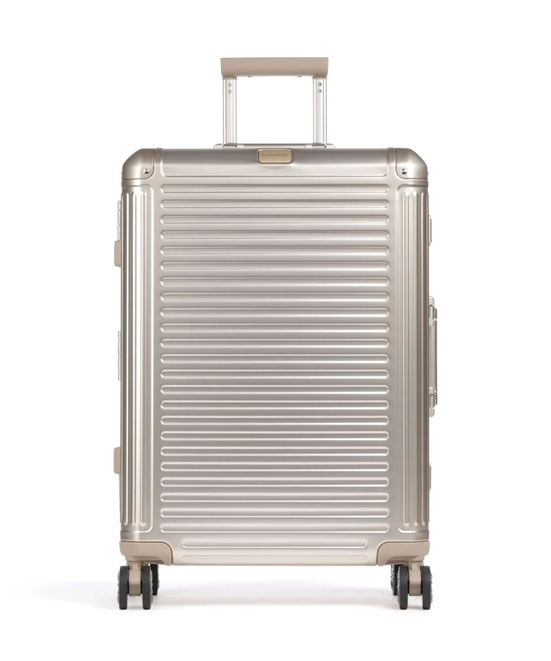 Travelite Next 2.0 Maleta con 4 ruedas champagne