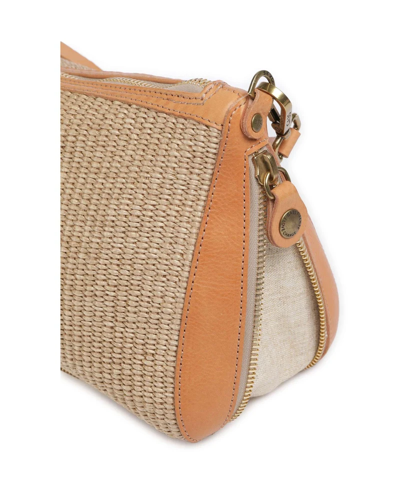 Gabs Oceania Pepita Bolso de hombro beige/oro/naturale