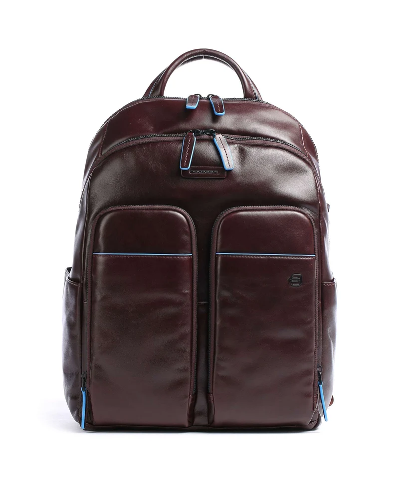 Piquadro Blue Square Revamp Mochila para portátil mahogany