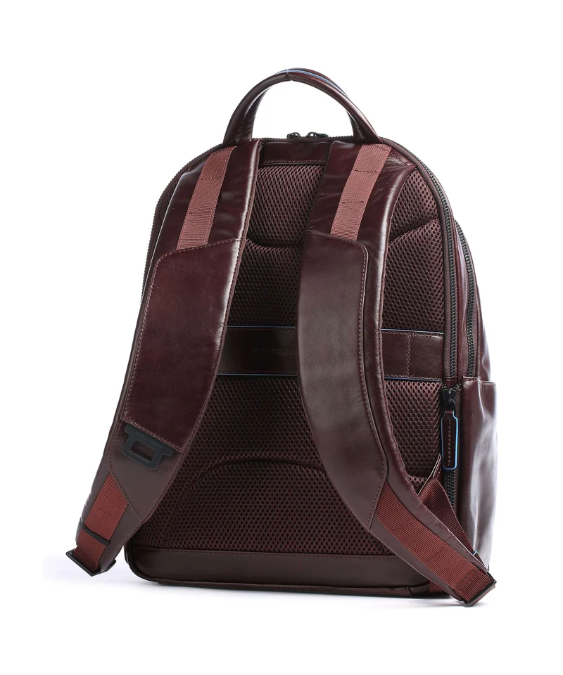 Piquadro Blue Square Revamp Mochila para portátil mahogany