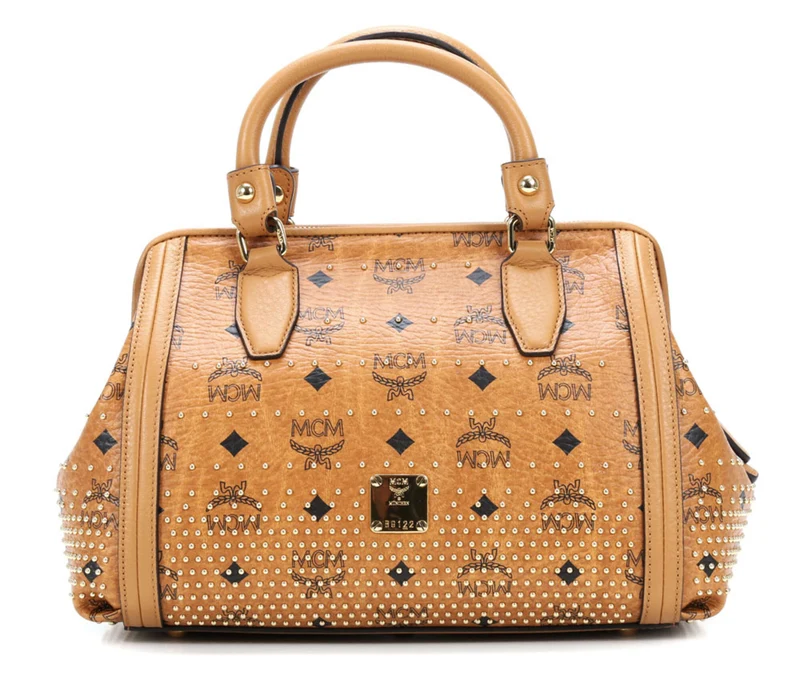 MCM Bolso de mano cognac