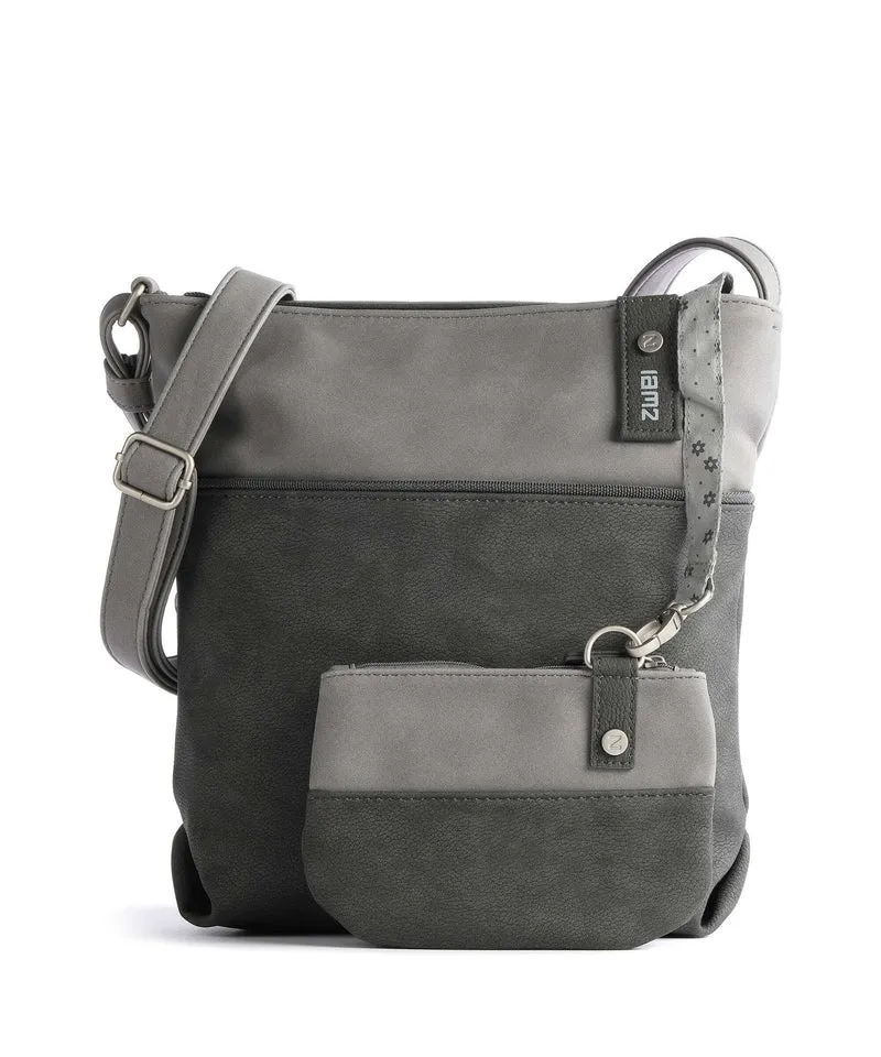 Zwei Jana J10 Bolso de hombro nubuk stone