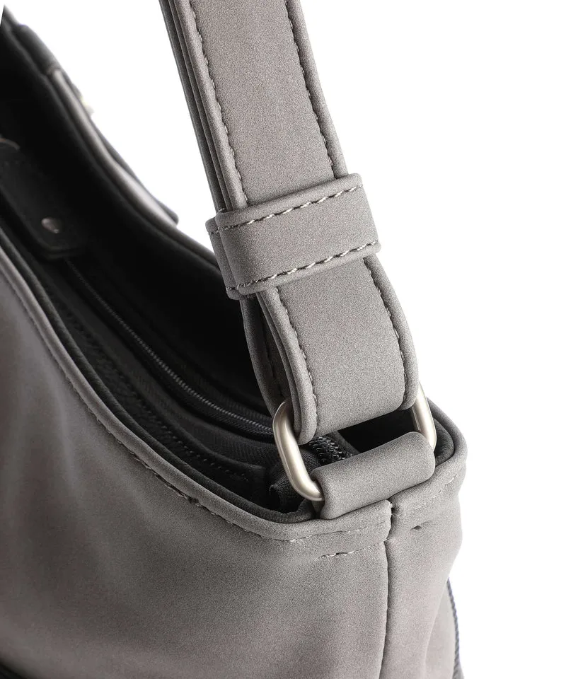 Zwei Jana J10 Bolso de hombro nubuk stone
