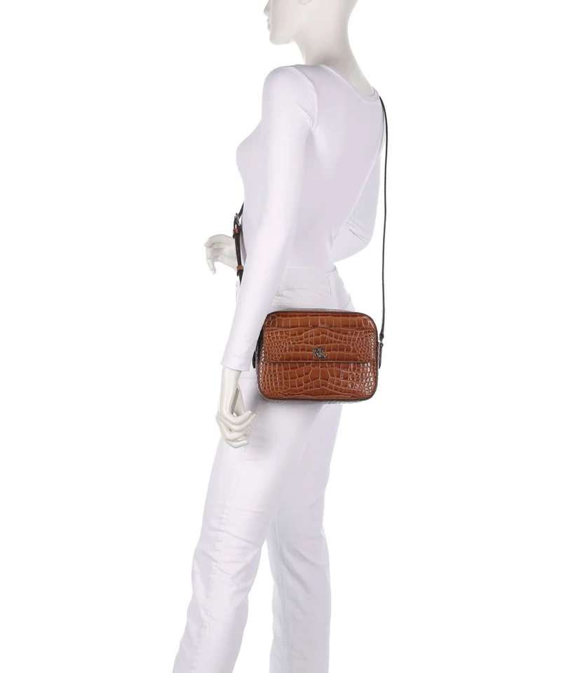 Lauren Ralph Lauren Marcy Medium Bandolera tobacco